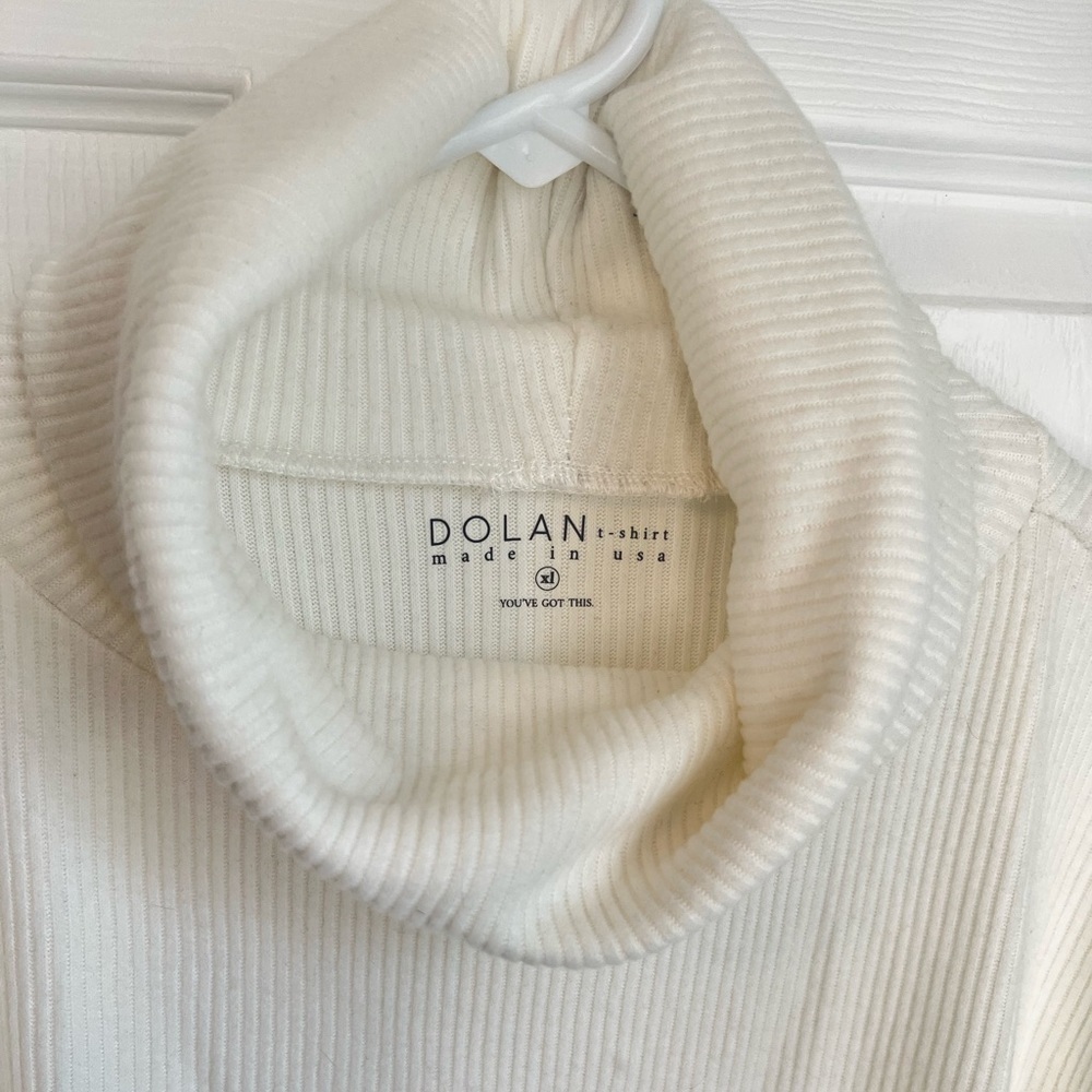 NEW Dolan Ribbed Sweater Ivory - Picture 2 of 4